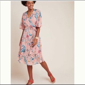 Anthropologie wrap dress